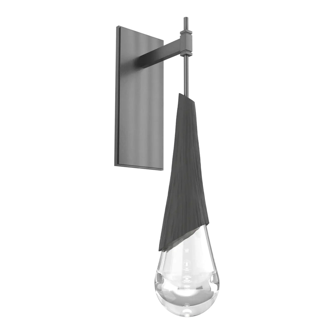 Hailstone Tempo Sconce by Hammerton Studio in Gunmetal