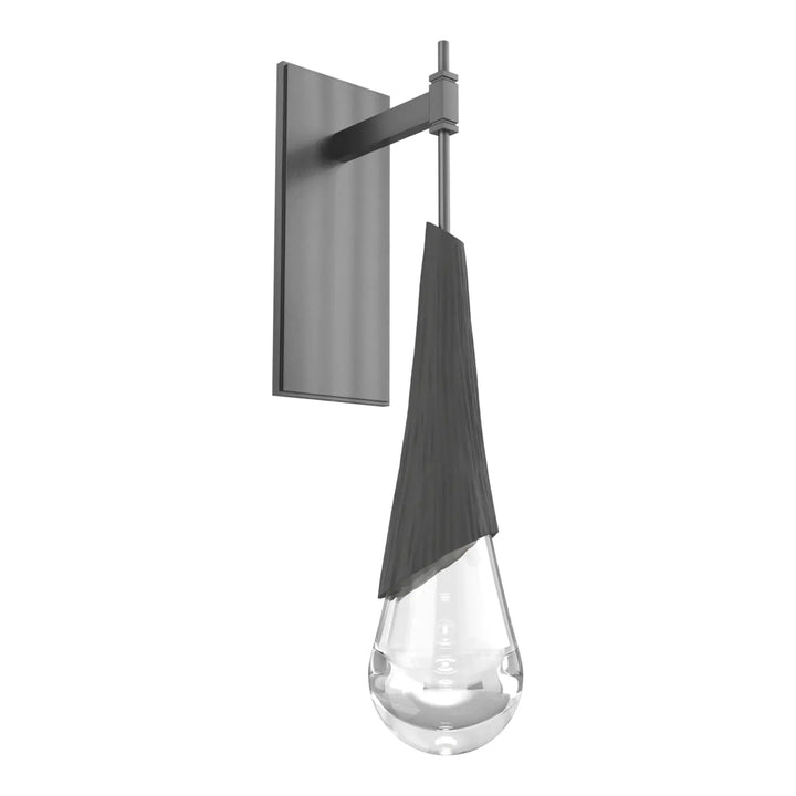 Hailstone Tempo Sconce by Hammerton Studio in Gunmetal