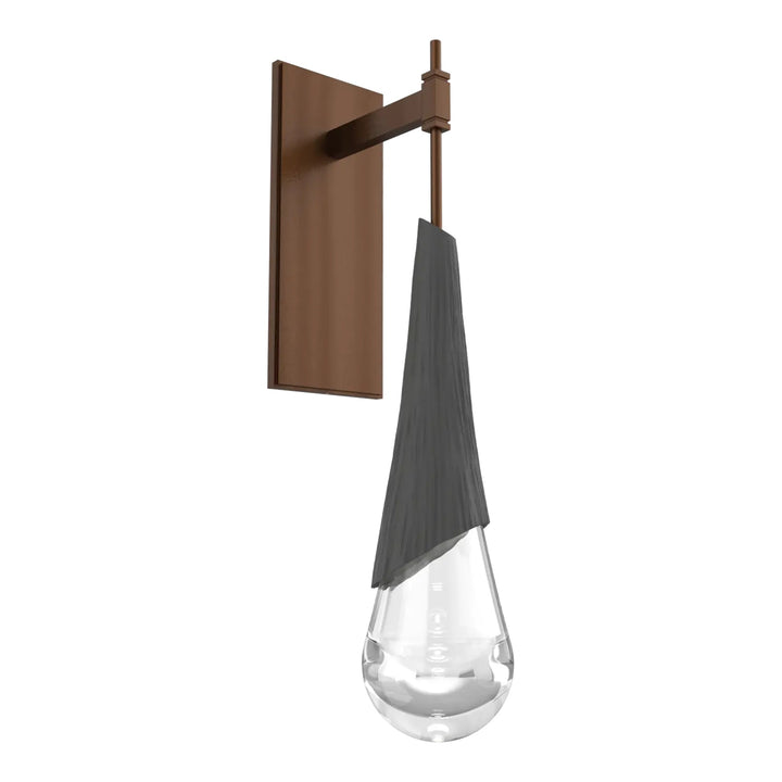 Hailstone Tempo Sconce by Hammerton Studio in Oil-Rubbed Bronze