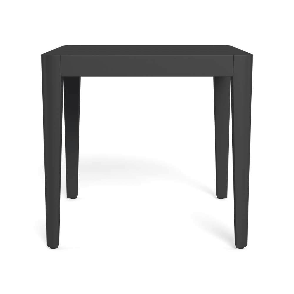 Hamilton Dining Table 32" by Harbour in Aluminum Asteroid