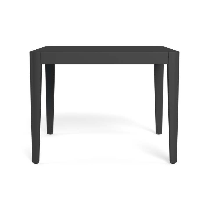 Hamilton Dining Table 39" by Harbour in Aluminum Asteroid