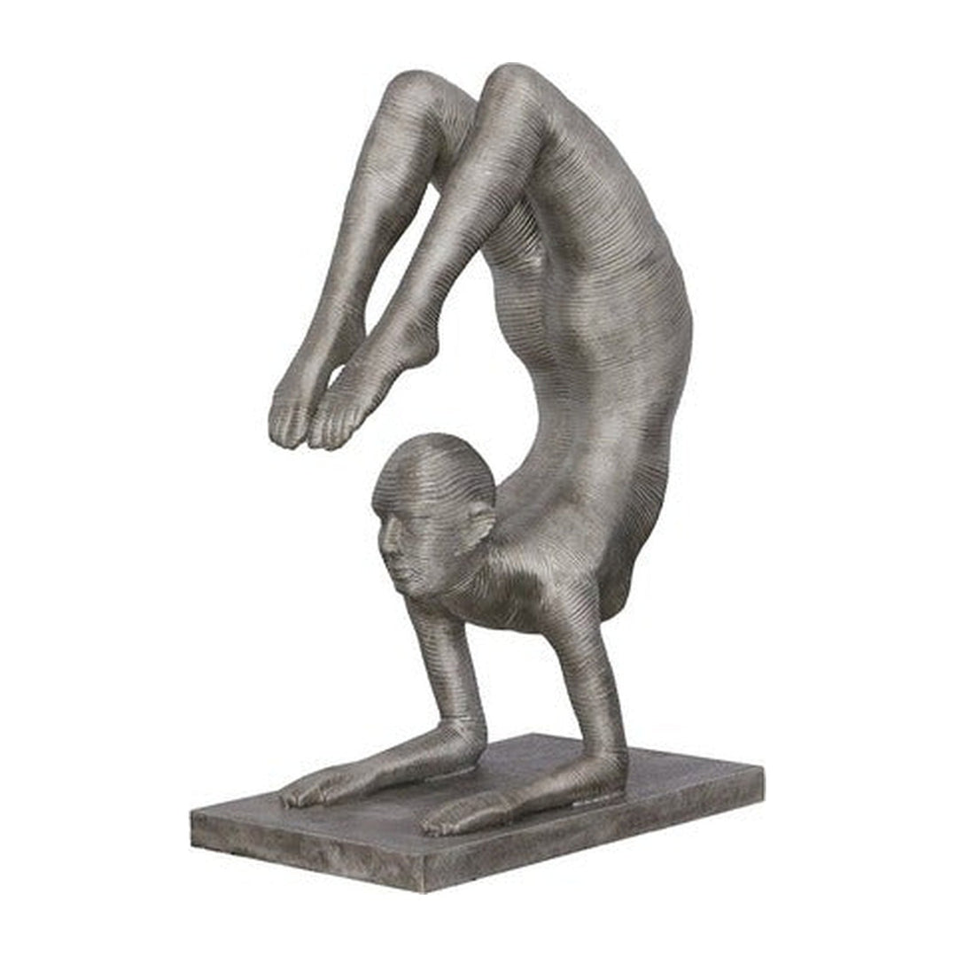 Handstand Scorpion Sculpture Aluminum Phillips Collection