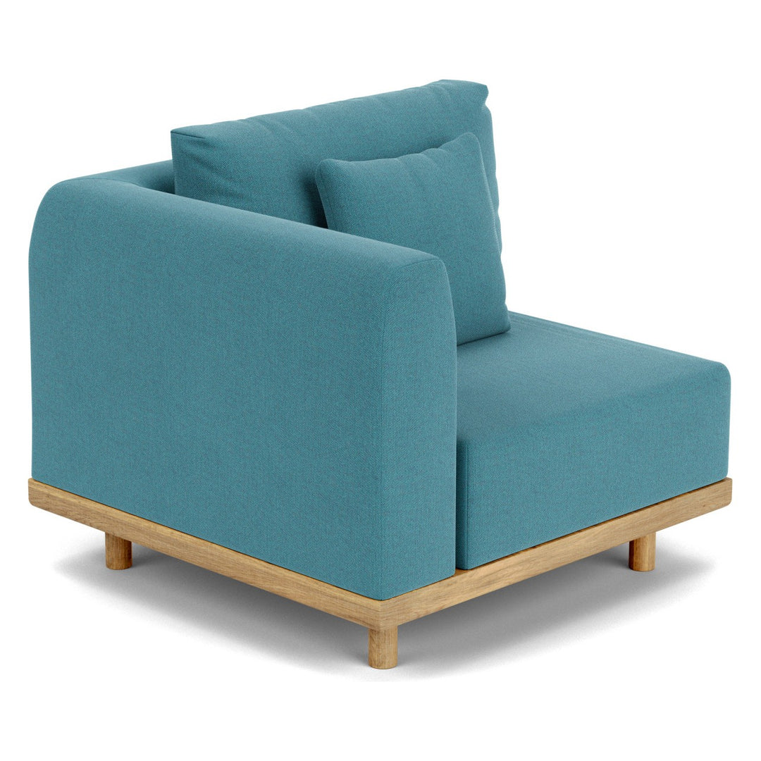 Harmony Deep Seating End Module by Barlow Tyrie – alternate view