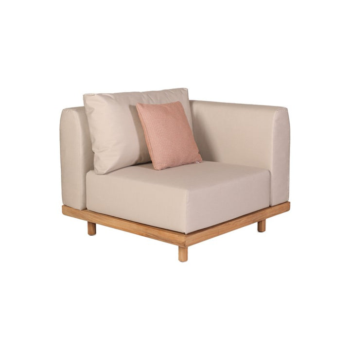 Harmony Deep Seating End Module by Barlow Tyrie – alternate view