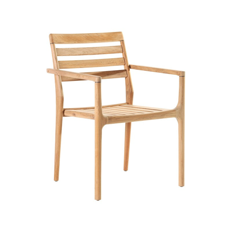 Harmony Stacking Armchair by Barlow Tyrie, white background