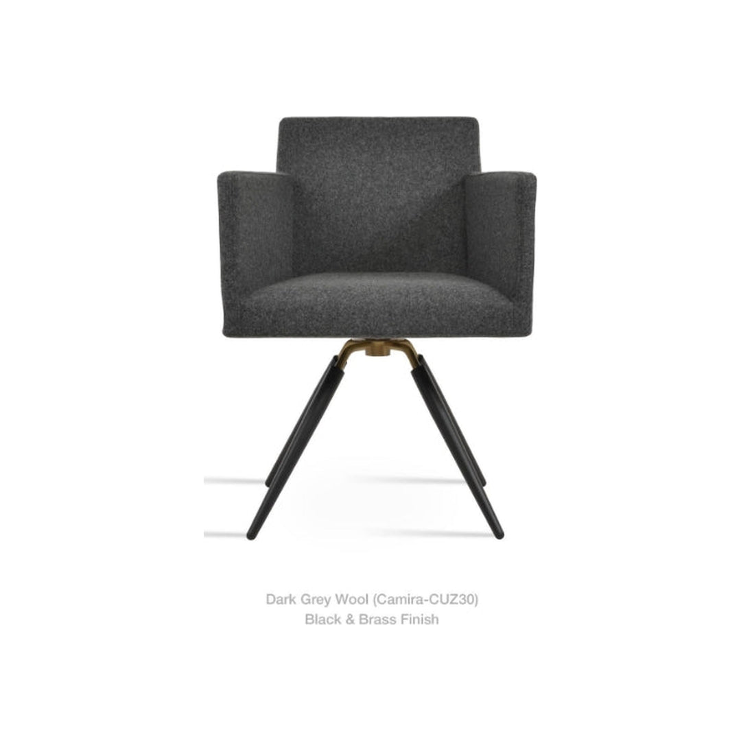 Harput Carrot Swivel Armchair — product (Taji-scaled)