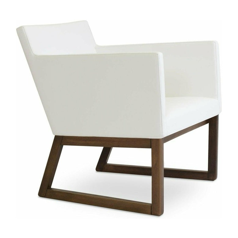 HARPUT VOGUE SLED WOOD LOUNGE ARMCHAIR Soho Concept
