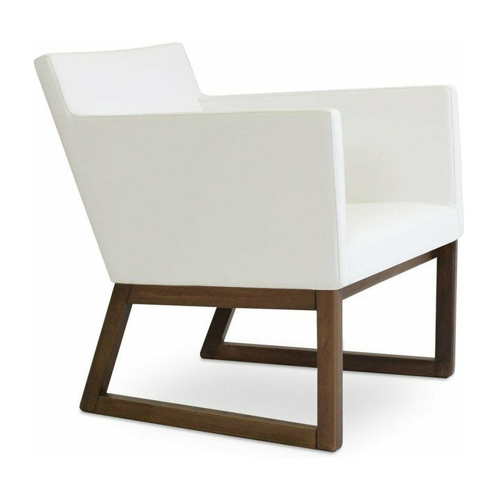 HARPUT VOGUE SLED WOOD LOUNGE ARMCHAIR Soho Concept