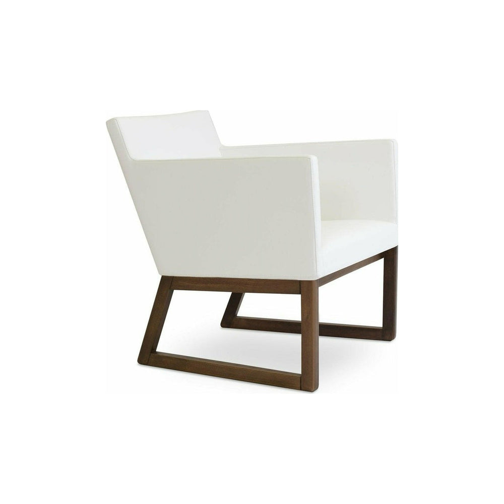 HARPUT VOGUE SLED WOOD LOUNGE ARMCHAIR — product (Taji-scaled)