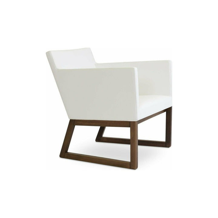 HARPUT VOGUE SLED WOOD LOUNGE ARMCHAIR — product (Taji-scaled)