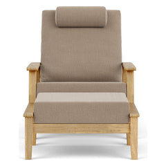Haven Deep Seating Ottoman by Barlow Tyrie, white background