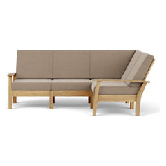 Haven Deep Seating Right Seat Module by Barlow Tyrie, white background