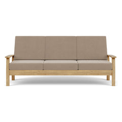 Haven Deep Seating Settee by Barlow Tyrie, white background
