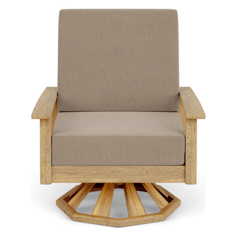 Haven Swivel Rocker by Barlow Tyrie, white background