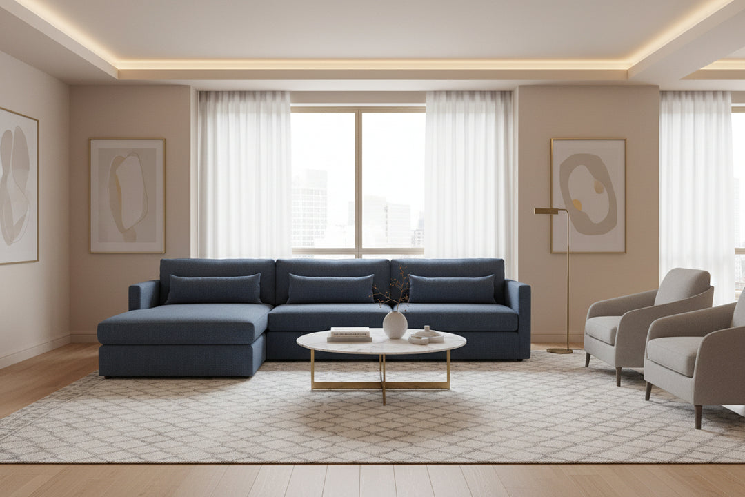 Haydon Left Chaise Sectional Sectionals Thomas Dawn
