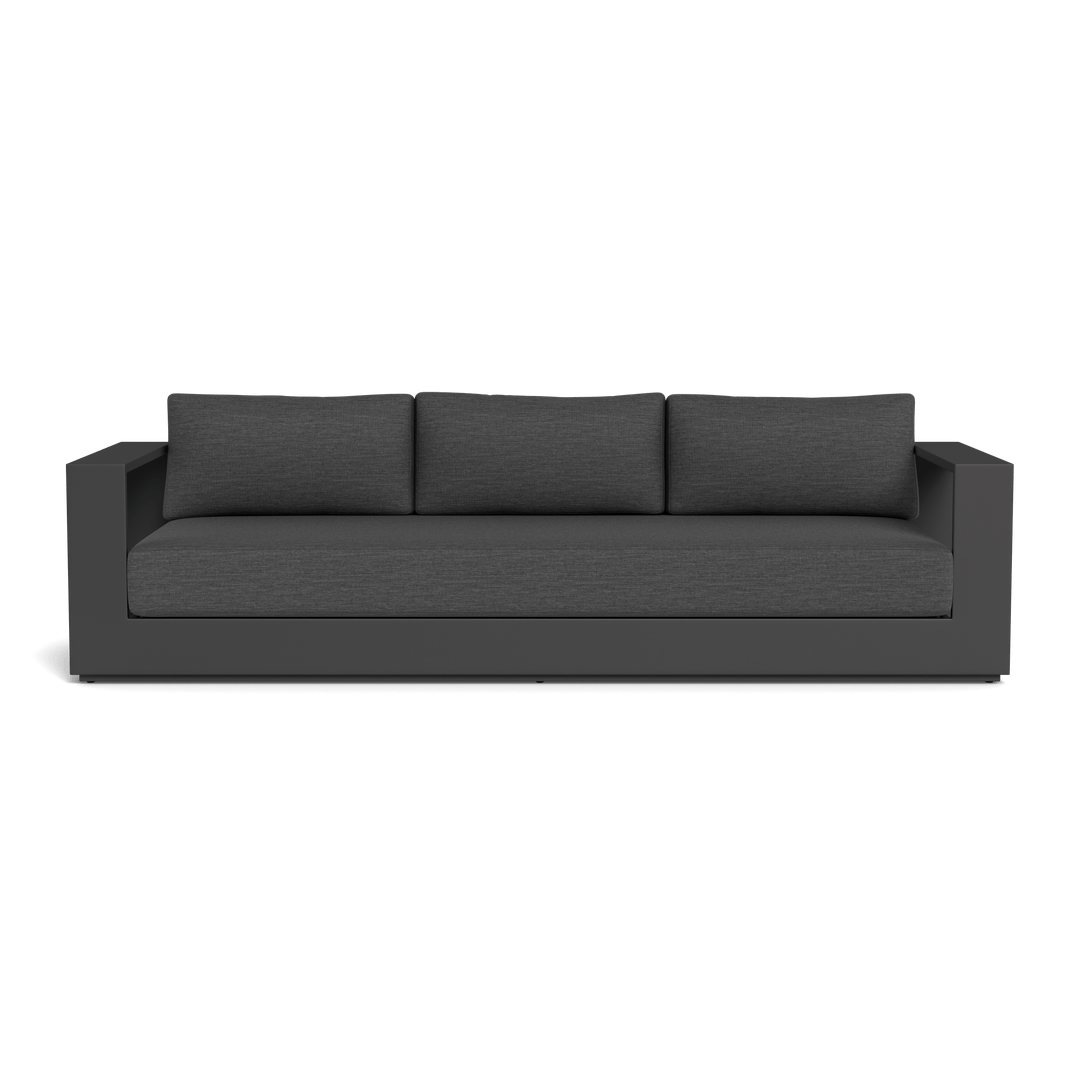 HAYMAN 3 SEAT SOFA Harbour Outdoor Aluminum Asteroid