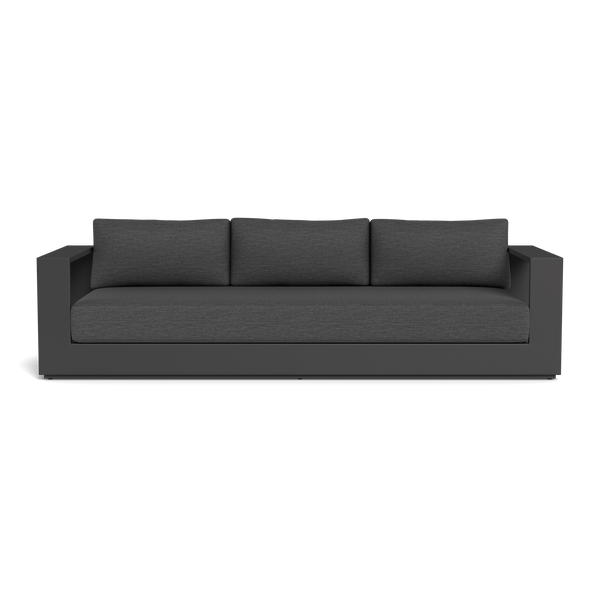 HAYMAN 3 SEAT SOFA Harbour Outdoor Aluminum Asteroid