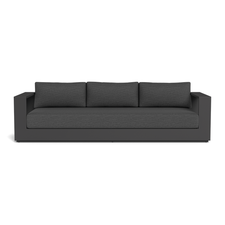 HAYMAN 3 SEAT SOFA Harbour Outdoor Aluminum Asteroid