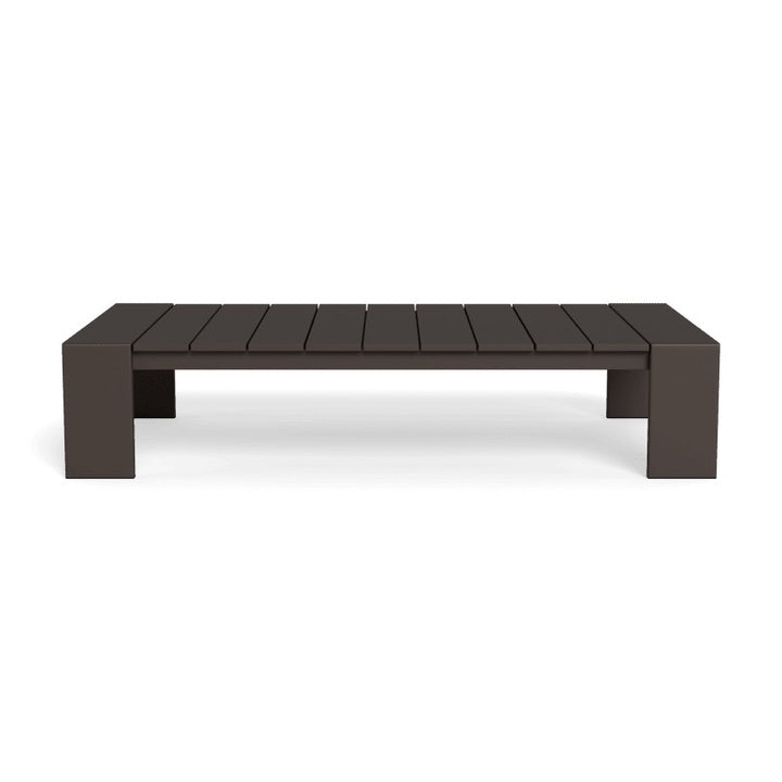 Hayman Aluminum Coffee Table by Harbour in Aluminum Bronze