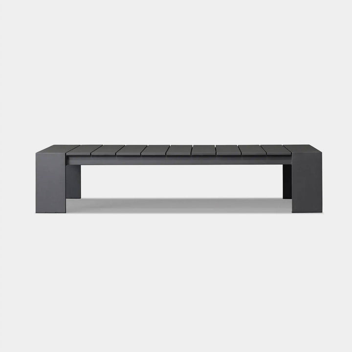 Hayman Aluminum Coffee Table by Harbour detail view 1
