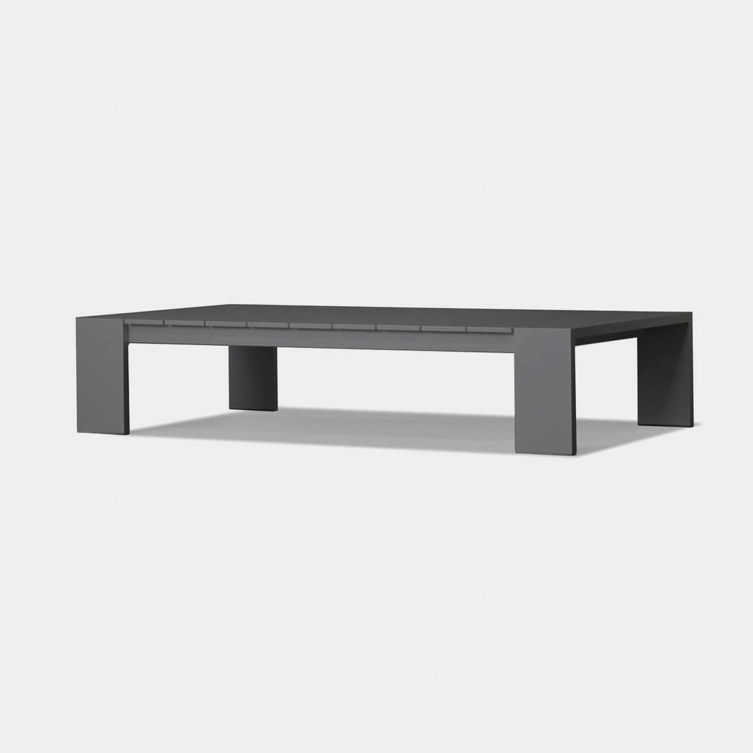 Hayman Aluminum Coffee Table by Harbour detail view 2