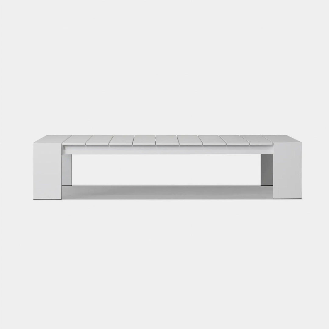 Hayman Aluminum Coffee Table by Harbour detail view 3