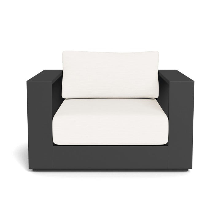 Hayman Aluminum Lounge Chair by Harbour in Aluminum Asteroid