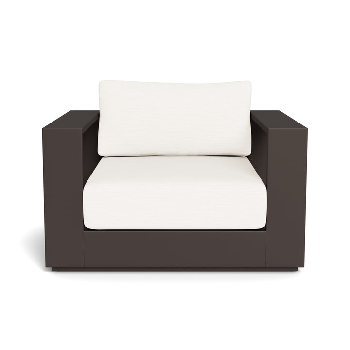 Hayman Aluminum Lounge Chair by Harbour in Aluminum Bronze