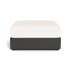 Hayman Aluminum Ottoman by Harbour in Aluminum Asteroid