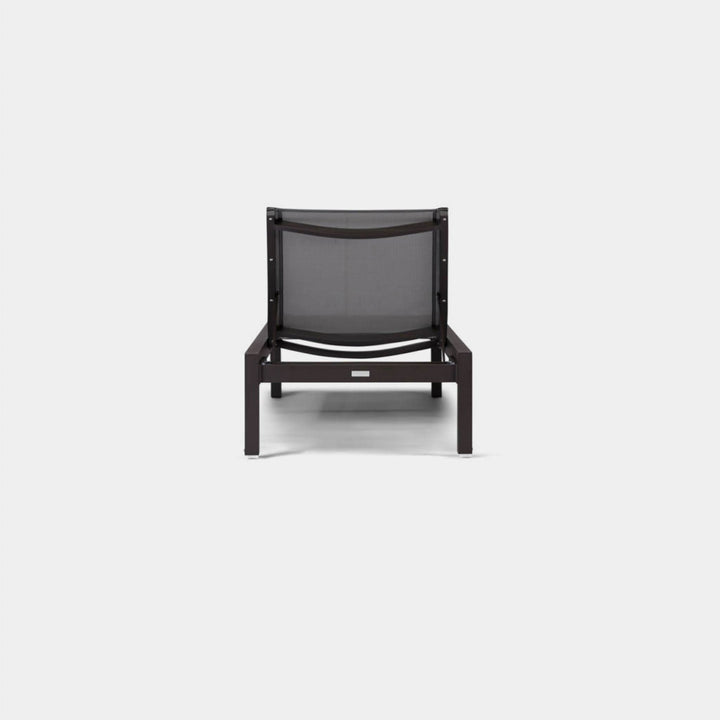Hayman Aluminum Stacking Mesh Sun Lounge by Harbour detail view 3