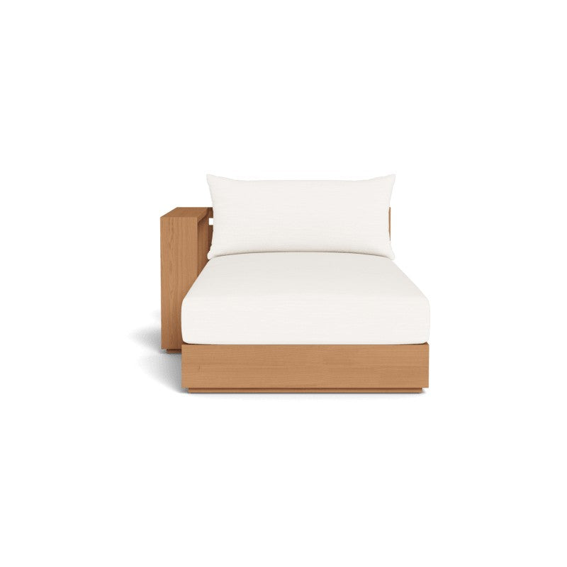 Hayman Teak Chaise Left by Harbour in Teak Natural