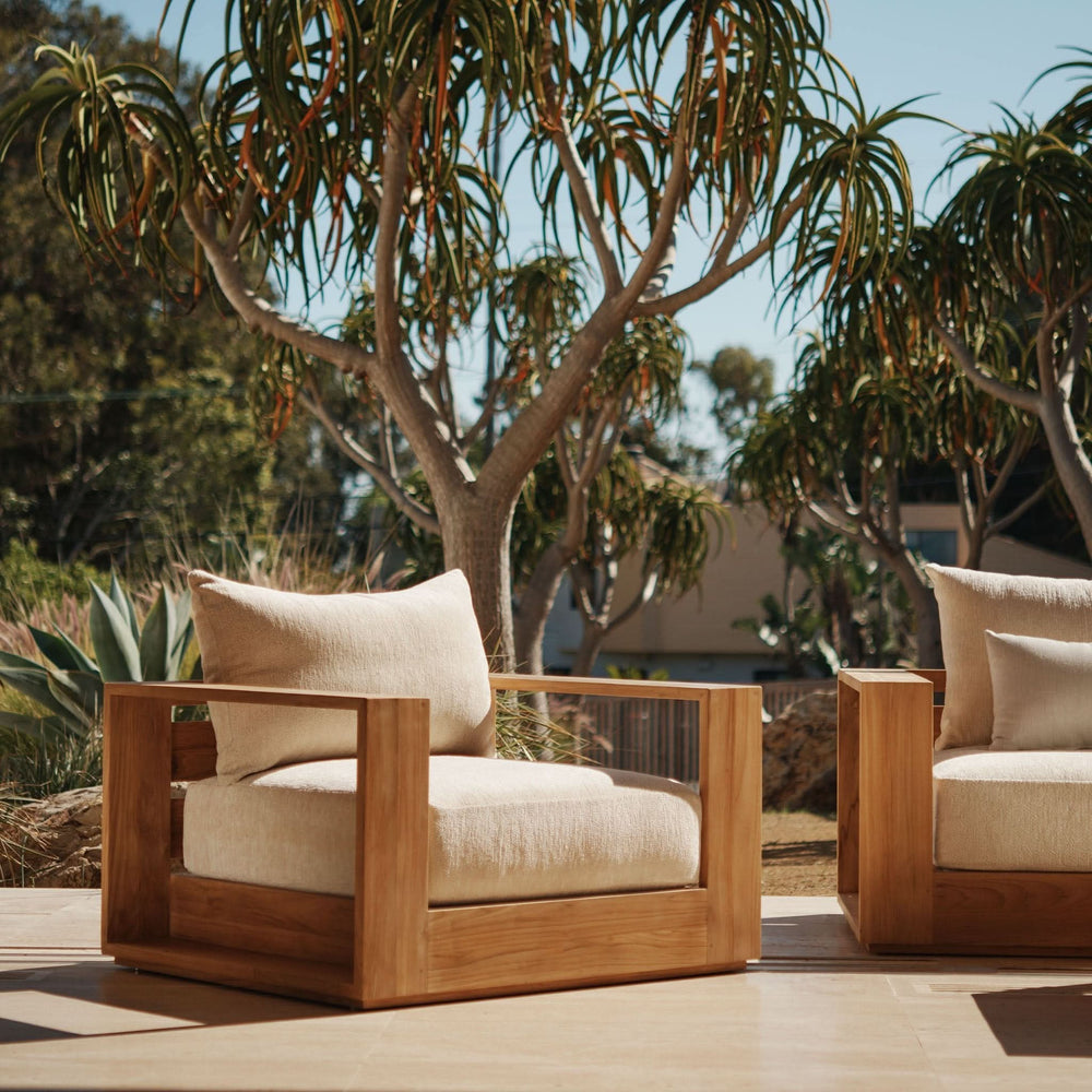 Hayman Teak Swivel Lounge Chair by Harbour lifestyle 1