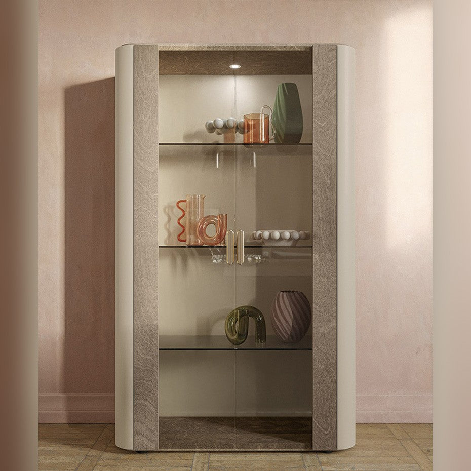 Hebe 2-Door Curio Cabinet by ALF Group