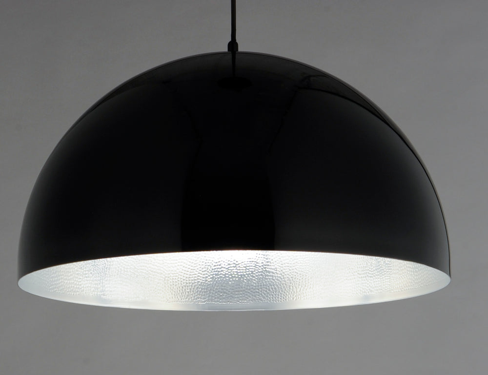 Hemisphere 1-Light 24" LED Pendant by ET2 Lighting, styled view 1