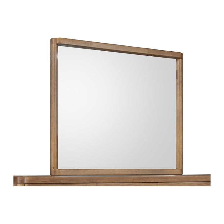 Hollis Dresser Mirror by Modus in Cabin Glow — on a white background
