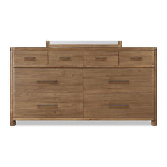 Hollis Eight Drawer Dresser by Modus in Cabin Glow — on a white background