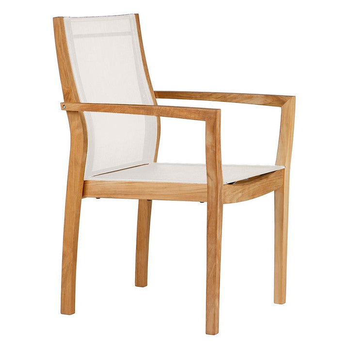 Horizon Armchair – Sling by Barlow Tyrie – Pearl