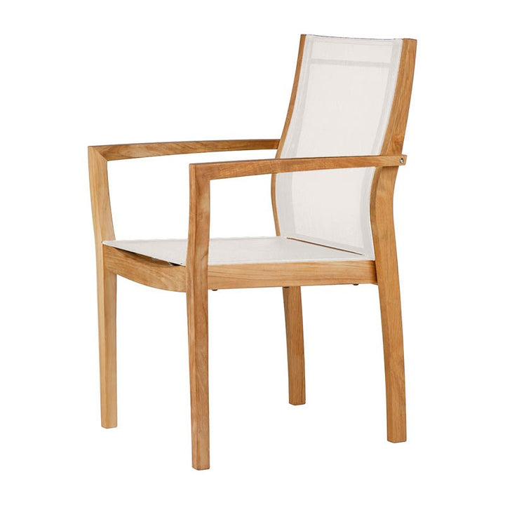 Horizon Armchair – Sling by Barlow Tyrie – alternate view