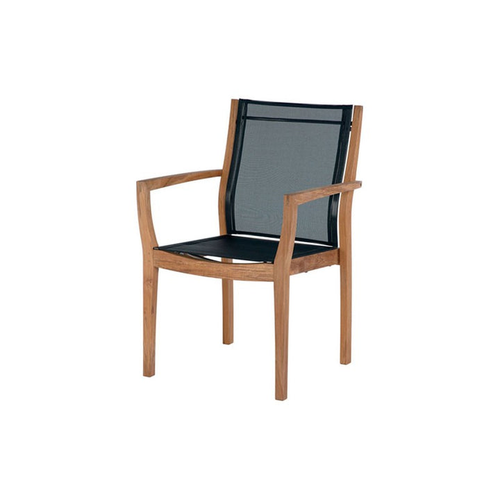 Horizon Armchair – Sling by Barlow Tyrie – alternate view