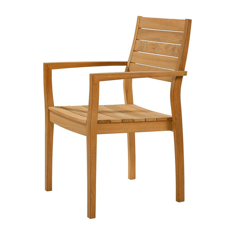 Horizon Armchair – Sling by Barlow Tyrie – alternate view
