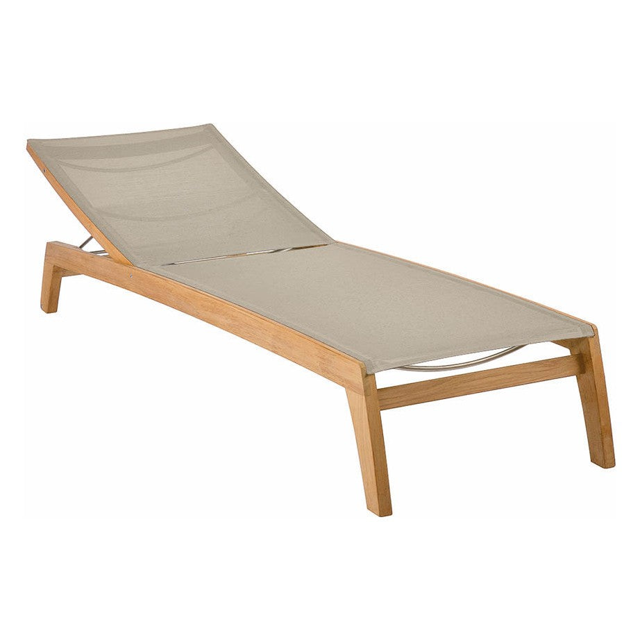 Horizon Lounger by Barlow Tyrie – Titanium