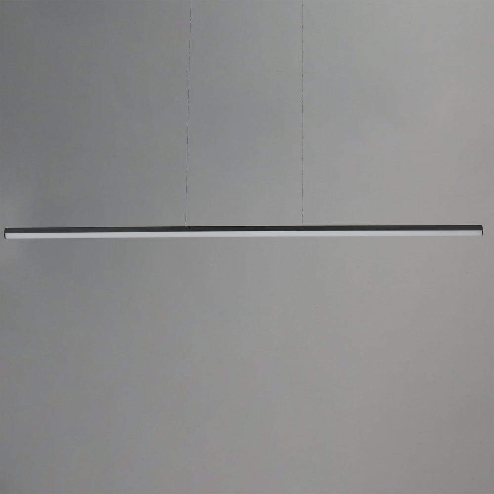 Hover 60" Linear LED Pendant by ET2 Lighting, styled view 1