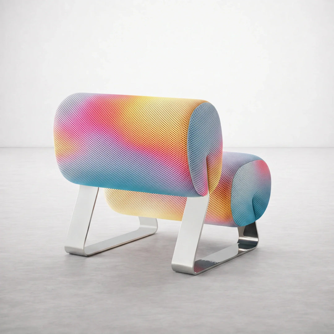 Hue Blend Lounge Chair by Interior Moderna - view 4