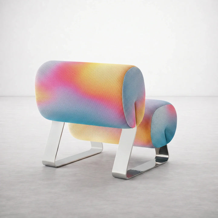 Hue Blend Lounge Chair by Interior Moderna - view 4