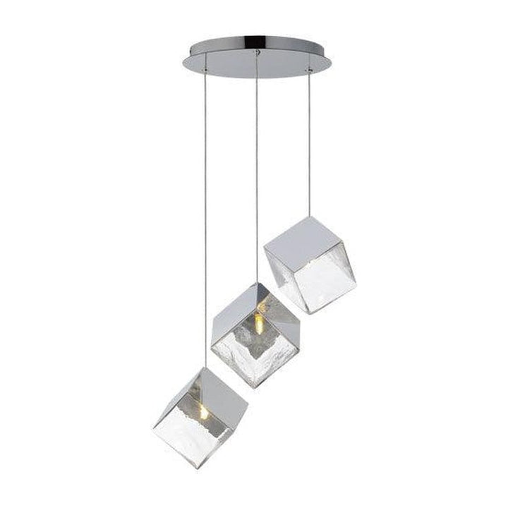 ICE CUBE 3-LIGHT LED PENDANT ET2 Lighting