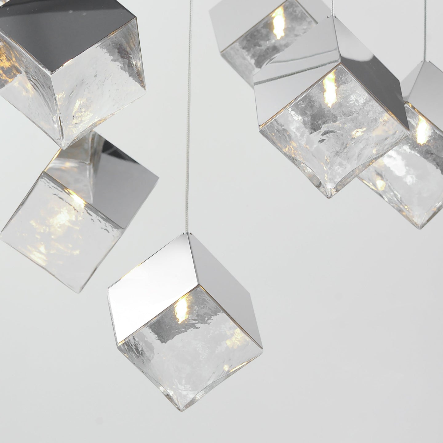 ICE CUBE 9-LIGHT LED PENDANT Hanging ET2 Lighting