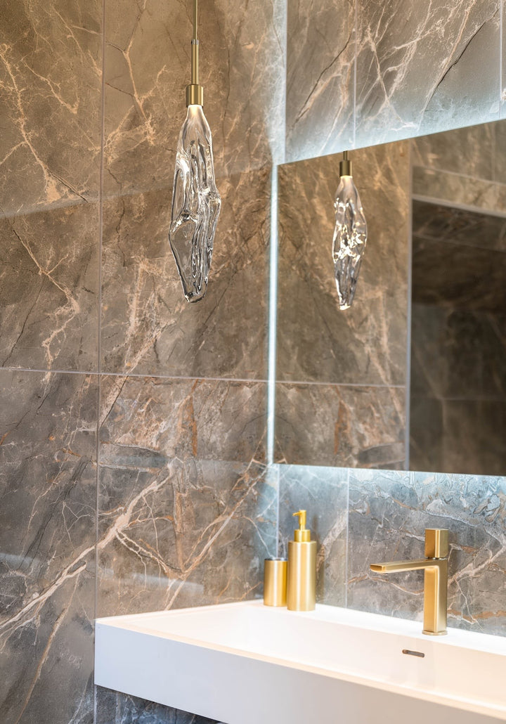 Icefall Pendant by Hammerton Studio in a styled interior