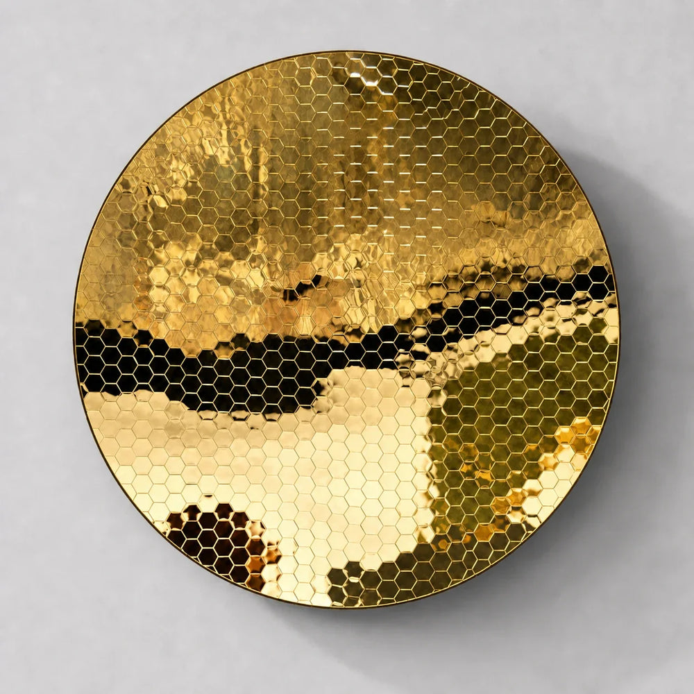 Concave Hex | Gold by Interior Moderna - view 2