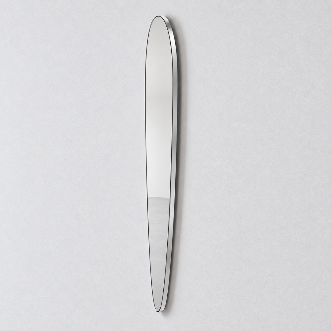 Solene Mirror | Chrome Silver by Interior Moderna - view 6
