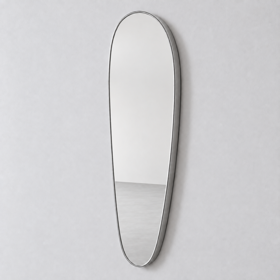 Solene Mirror | Chrome Silver by Interior Moderna - view 3
